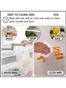 1/2/4/8/10/12/20 piezas Almohadillas refrigeradoras impermeables, a prueba de aceite, lavables y recortables, adecuadas para estantes, congeladores, rejillas de vidrio, gabinetes de tazones, gabinetes y cajones