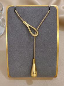 1 chiếc vòng cổ xích rắn vàng sang trọng tối giản dành cho nữ & bé gái - Thép không gỉ mạ vàng 18K, mặt dây chuyền thanh lịch, trang phục nhiều lớp để đeo hàng ngày, quà tặng Ngày của Mẹ, trang sức bãi biển Boho, vật dụng thiết yếu cho văn phòng & buổi tối - Nhiều màu - Xem 2