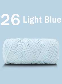 1/2 piezas Hilo de camiseta premium - 200g/pieza Hilo elástico de alta calidad, hilo de poliéster suave y elástico para proyectos de ganchillo vibrantes, ideal para decoración del hogar, manualidades DIY como tejido DIY, proyectos de ganchillo, bolsos tejidos a mano, cestas, mantas, alfombras, zapatos, pantuflas, cojines y muñecas, hilo multicolor | Hilo de poliéster | Hilo acrílico | Accesorios de tejido