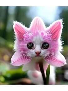 Reyrs Vitality Seeds Rich Fragrance Heat-Resistant Collection Of Flowers, Potted Plants, Green Plants, Cold-Resistant Cats, Color-Absorbing, Flowers, Orchids, Indoor And Outdoor Flowers, Formaldehyde Removal Resistant To Dryness And Able To Survive - 桃花貓[四季花開]10球 - 查看 1