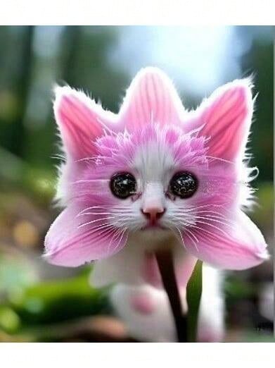 Reyrs Vitality Seeds Rich Fragrance Heat-Resistant Collection Of Flowers, Potted Plants, Green Plants, Cold-Resistant Cats, Color-Absorbing, Flowers, Orchids, Indoor And Outdoor Flowers, Formaldehyde Removal Resistant To Dryness And Able To Survive - 桃花貓[四季花開]10球 - 查看 1