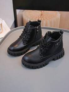 GAN AI Kids Boots - Black - View 2