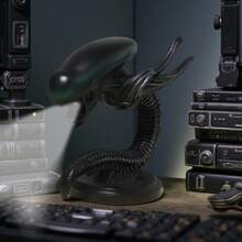 تمثال زخرفي على شكل تنين، نحت تنين مزود بمنفذ USB وإضاءة - مناسب لديكور غرفة النوم والمكتب والمعيشة