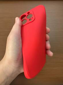 1 pieza Funda de teléfono delgada, de moda y de borde recto diseñada para la protección de la cámara, con interior de microfibra suave y función amortiguadora de golpes, compatible con varios modelos como , OnePlus, Realme, Honor, VIVO, en tamaños del 6 al 17, resistente al agua, a caídas y a arañazos