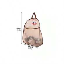 1/3/5个装悬挂式网袋，衣物/袜子收纳袋，壁挂式家用悬挂网袋 - 彩色 - 查看 2