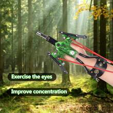 Super Powerful Stainless Steel Slingshot With Infrared Light And High-Quality Rubber Band, Infrared Light+Arrow Table Hunting, Archery And Fishing Special High-Speed Slingshot Cover - màu xanh lá - Xem 4