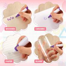 6件套护士笔套装，适合办公室和医务人员作为便携式办公用品，包括圆珠笔、荧光笔和折叠剪刀，是返校礼物、教师礼物和学校用品的理想选择。 - 彩色 - 查看 7