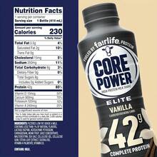 (24Packs)Fairlife Core Power Elite 42g High Protein Milk Shake, Flavor Variety, Vanilla, 14 Fl Oz(2 Packs Of 12) - one-size - View 2