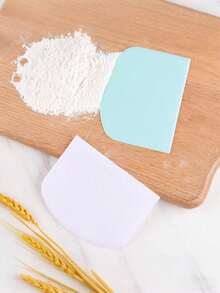 1 szt. szpatułka do ciasta, mikser do ciasta, plastikowy nóż do ciasta, wielofunkcyjny separator do chleba z PP, plastikowa szpatułka, używana do wyrabiania ciasta, krojenia kulek ciasta, skrobania mąki, duże narzędzie do pieczenia, przybory kuchenne, małe narzędzia kuchenne