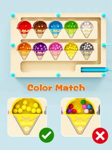 Magnetic Color And Number Maze, Wooden Color Classification Maze, Wooden Color Matching Learning Counting Puzzle Board, Montessori Counting Matching Games Color Sorting Board, Montessori Fine Motor Skills Toys For Kids Ages 3+Halloween, Magnetic Toys, Magnetic Game, Kids, Magnetic Stones Game, Montessori Learning, Number Blocks, Magnetic Toys Magnetic, Toddler,Montessori Toys,Toys,Kids Toys