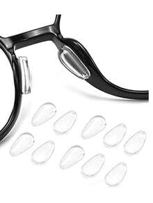 10/20pcs Silicone Glasses Nose Pad - Non Slip Silicone Glasses Lens, Non Slip Glasses, Fashion Glasses Nose Pad - 彩色 - 查看 9