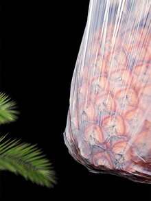 15/75/150pcs Drawstring Trash Bags, Suitable For Small Kitchen, Bathroom, Bedroom, Extra Strong, Odorless Garbage Bags, Disposable Trash Bags, Can Liners, Cleaning Supplies, Commercial Use, Fit For Kitchen, Living Room, Bathroom, Office And Hotel