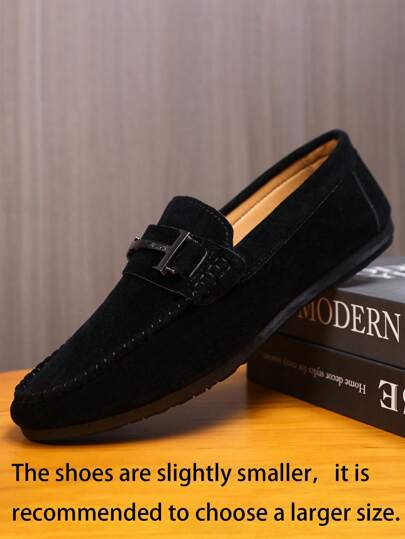 2025 New Driving Loafers For Men, Breathable Slip-On Casual Soft Moccasins, Business Formal Rubber Sole Leather Shoes (Loafers Run Small, Customers With Large Feet Are Advised To Order One Size Up) Old Money Chic Autumn