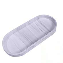 Óvalo jaspeado mediano - Gris - Ver 1