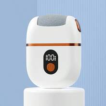 1 قطعة جهاز كهربائي قابل للشحن لطحن القدم، 3 رؤوس طحن بديلة، ضبط سرعة مزدوج، رأس طحن سميك لإزالة الندبات، قابل للشحن عبر USB، محمول وسهل الاستخدام، العناية بالبشرة الجافة والمتشققة، يقلل من الندبات، يصلح بشرة القدم - مناسب للاستخدام المنزلي والسفر - متعدد الألوان - مشاهدة 15