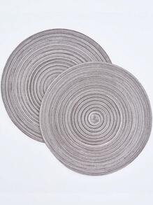 1/4/6/12 件波西米亚圆形编织餐垫，家庭厨房用品，餐桌垫，用于放置杯子、碗、盘子，适用于咖啡桌、办公桌、日常使用、节日、派对、婚礼、晚宴、家居和宿舍装饰