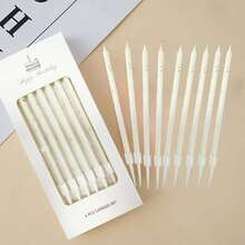 1/2 Geometric Number Candles | Rose Gold/Blue/Gold/Pink | Birthday Cupcake Decorations | Birthday Cake Decorations, Anniversary, Party Decorations, Birthday Party Gifts, Party Favors, Gender Reveal Party, Bachelorette Party, Graduation - Princess Theme, Multipurpose Celebration Candles, Birthday Candles, Birthday Decorations, Happy Birthday, Room Decorations - Multicolor - View 10