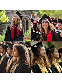 可定制涤纶毕业典礼，2025 届，轻巧的学术仪式，印有“您的名字”和“UNO”，非常适合毕业典礼、正式活动和特殊场合，正式配饰 | 可定制毕业典礼 | 耐用面料，教师礼物/返校/高中毕业生礼物/大学/高中必备/男孩和女孩返校/毕业季必备礼物