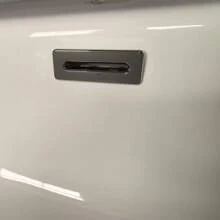 5 szt. plastikowy pierścień przelewowy do zlewu kuchennego i łazienkowego, posrebrzany, podwójny pierścień przelewowy