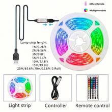 LED Strip Lights - Multicolor - View 4