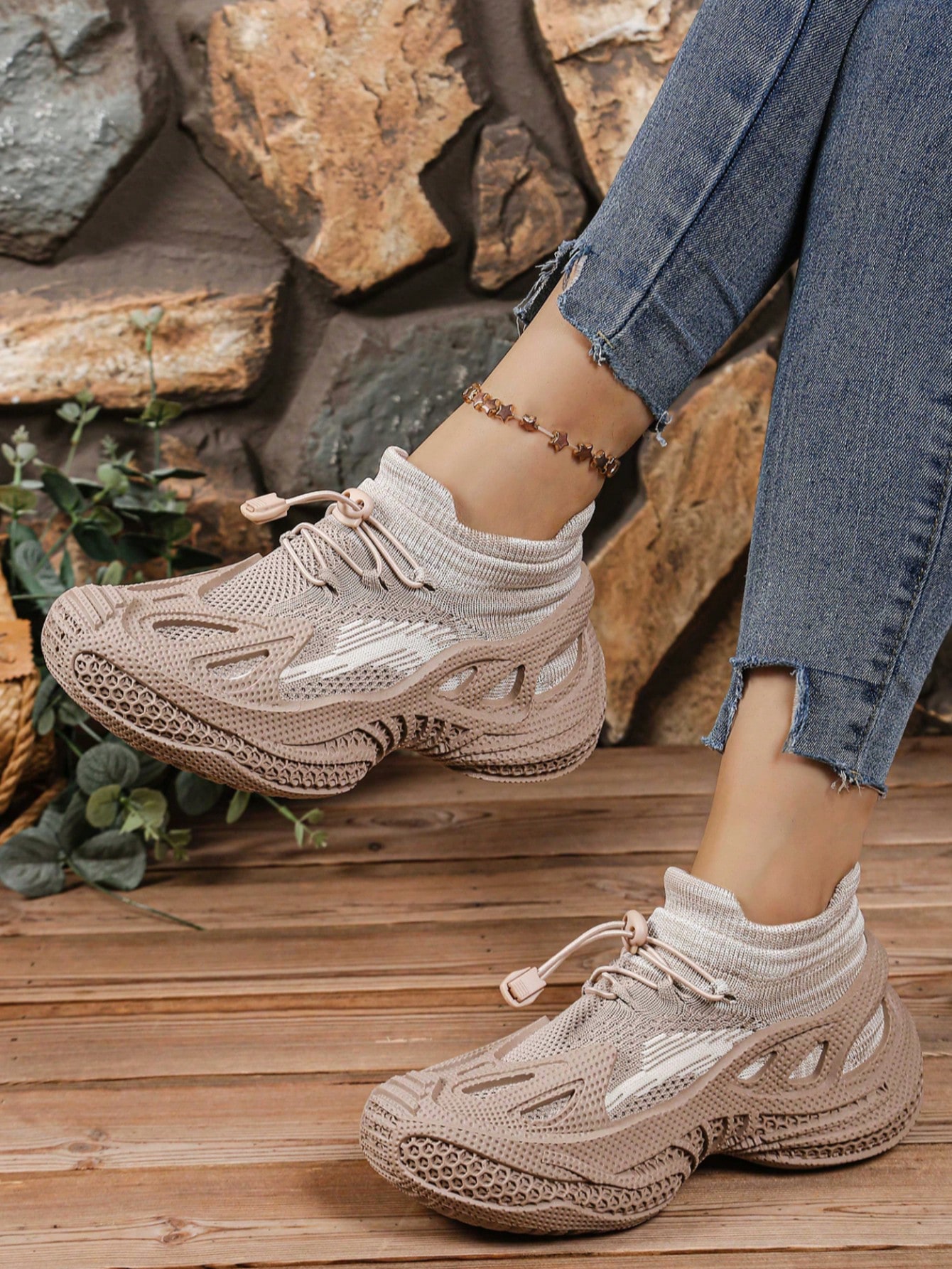 Women's lightweight breathable sports shoes, washable, running shoes, walking shoes, running shoes on the street