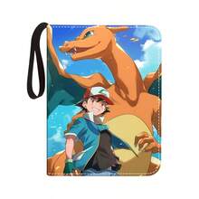 4-Pocket Trading Card Binder For 400 Cards - 50 Page Capacity, Durable Zippered Portable Organizer With Clear Plastic Sleeves & Sturdy Red Cover - Sports Cards, Game Cards, Sports Memorabilia Storage - Ideal Gift For Collectors, Sports Memorabilia Holder | Secure Zipper Closure | Clear Sleeves, Trading Card Storage - Multicolor - View 5