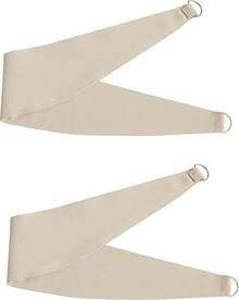 Beige 80% Blackout Curtains With Sheer Overlay, Double Layer Thermal Insulated Window Panels, 63 Inch, Living Room And Bedroom, Beige Drapes With Tiebacks, Grommet Top, 37 X 63 L X 2, Modern Home Decor - Sky Blue - View 7