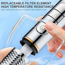 Tatukiko 6/12 件淋浴喷头滤芯替换装，PP 棉通用手持淋浴滤芯，适用于反渗透颗粒过滤