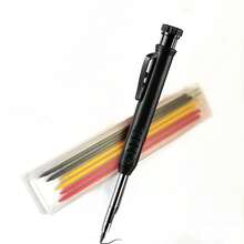 Mechanical Pencil Carpenter Pencil With 2.8mm Refill, Long Nosed Deep Hole Mechanical Pencil Marker With Built-In Sharpener For Carpenter Woodworking Architect Fathers Day Gift - Multicolor - View 16