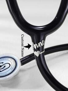 Stethoscope ID Tag|Stethoscope Custom Name Tag With Heart|Stethoscope Charm|Gift For Nurse Graduation, Medical Students, Doctor|RN Gift - Multicolor - View 10