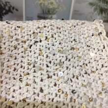 1pc 50g Sequin Thread, Wiring Bead, Fancy Yarn, DIY Bead Yarn, Handmade Size, Color Patch, Size Sequin - Multicolor - View 4