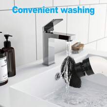 IAGREEA 2026 Electric Spin Scrubber, An Electric Cleaning Brush That Is And Features A Rotating Design. It Can Use Cleaning Solutions And Comes With 9/7/5 Interchangeable Brush Heads, 1500mAH, Offering 2 Adjustable Speeds. This Versatile Scrubber Is Suitable For Bathrooms, Kitchens, Bathtubs, Tiles, Sinks, Walls, Windows, And Cars. - Black and White - View 9