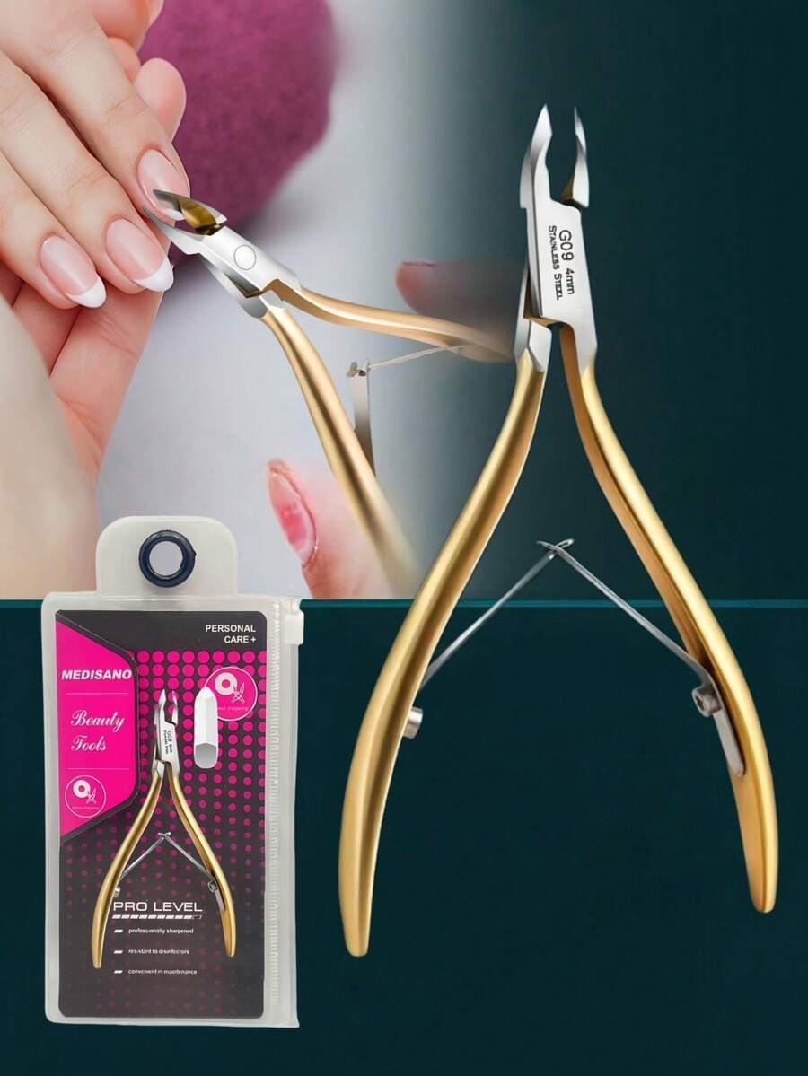 Kìm cắt da chuyên nghiệp kiểu Nhật bằng vàng, dụng cụ cắt da bằng thép không gỉ, dụng cụ làm móng tay & móng chân chính xác cho da chết và vết chai, dụng cụ làm móng chất lượng salon, dành cho nam và nữ, cho bàn chân và bàn tay, chăm sóc móng làm đẹp, dụng cụ loại bỏ lớp biểu bì, dụng cụ chăm sóc biểu bì, sử dụng tại nhà, quà tặng cho gia đình, bạn bè, người yêu, trở lại trường học, Halloween, Giáng sinh