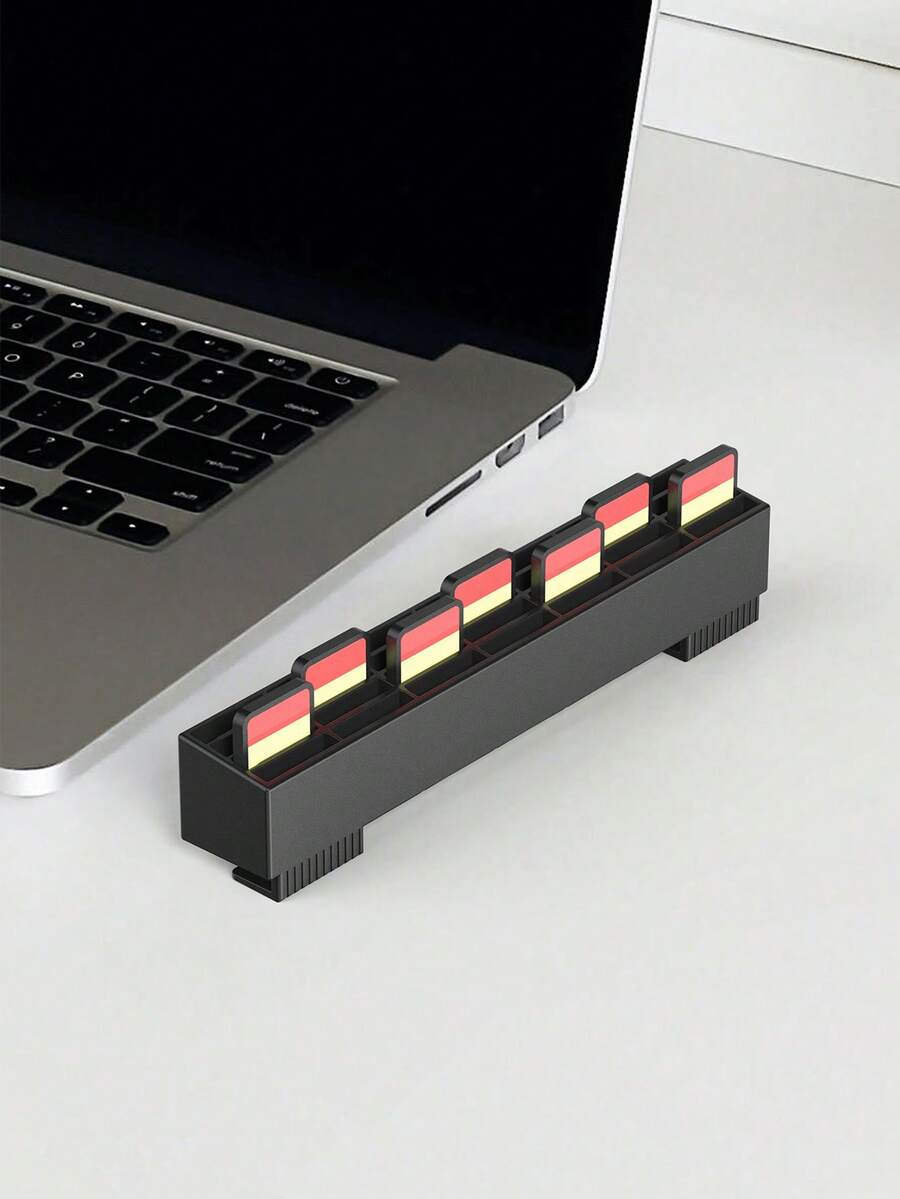 28-In-1 Game Card Cartridge Storage Case For Nintendo Switch - Black - View 1