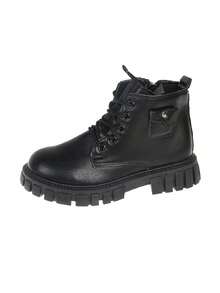 GAN AI Kids Boots - Black - View 5