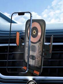 SUONEE Kabelloses AutoHandy-Ladegerät, Halterung, Ständer, 15 W, Schnellladung, automatische Klemmung, Lüftungsschlitz, Autozubehör für iPhone 16 SE 15 14 13 12 11 Xs Max XR S25 S24 S23 S22 S21 S20 S10+ S9 Note 20 Note 10, kabellose FunktionsHandy