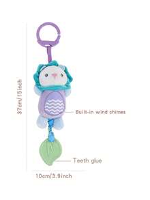 Baby Stroller Wind Chime Plush Rattle Doll, Suitable For Car Seat, Random Color Accessories - Multicolor - View 8