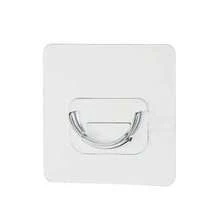 2/6 قطعة من حامل ستارة الحمام الشفاف، حامل ستارة الحمام بدون ثقب، خطاف تثبيت الستارة، ملحقات حامل ستارة الباب، ملحقات صغيرة للحمام، حامل ذاتي اللصق لقضيب ستارة الحمام، حامل مفاتيح متعدد الاستخدامات، مشبك لحامل المنشفة، إبزيم، إبزيم لرف المطبخ، خطاف للباب ملحقات الحمام وأدوات الحمام - قوس ستارة الباب - مشاهدة 7