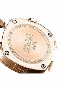 Marvin Watches For Women Female Swiss Quartz Watch Luxury Gift Ladies Casual Dress Watch In Stainless Steel With Leather Band And Sapphire Glass Dial,50M Waterproof