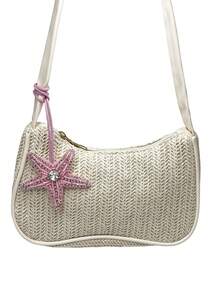 Accesorio de bolso de verano hecho a mano con bordado de cuentas con motivos de vida marina, concha, tortuga marina, estrella de mar con strass de lujo, accesorios para el coche para mujeres, cuentas, cuentas incrustadas, cuentas hechas a mano para uñas - Multicolor - Ver 10