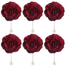 Elegante Kunstperlblüten-Brosche, geeignet für formelle Anlässe, Hochzeiten, Smoking-Dekorationen, 1 Stück XH729C Valentinstag