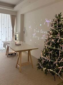 1 Stück handgemachte rosa Weihnachtsbaum Ornament Kollektion, Glitzer Pailletten Weihnachtsbaum Anhänger, Pailletten Schleife, Glitzer Schmetterling, Glitzer Kugel, rosa Schleife dekorierte Weihnachtsbaum Dekoration rosa Set Hängende Kugel, Weihnachtsritual Sinn, rosa verspielter Weihnachtsbaum