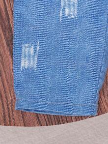 2 Stück Baby Jungen Lässig, süß und bequem, Bären Muster Kurzarm Top und Muster Hose Set, leicht für den Sommer