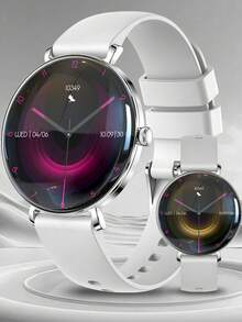 LIGE Fashion New Women's Smart Watch 100+ Sports Mode, Voice Calls, Text Messages, Alarm Clock, Menstrual Period Reminder, Remote Timed Photography, Weather Forecast, Wearing Classic Disc Women's Sports Smart Watch On A Daily Basis