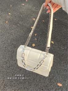 Women Fashion Backpacks - 白色 - 查看 7