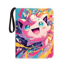 4-Pocket Trading Card Binder For 400 Cards - 50 Page Capacity, Durable Zippered Portable Organizer With Clear Plastic Sleeves & Sturdy Red Cover - Sports Cards, Game Cards, Sports Memorabilia Storage - Ideal Gift For Collectors, Sports Memorabilia Holder | Secure Zipper Closure | Clear Sleeves, Trading Card Storage - Multicolor - View 6