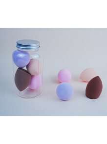 50 Pcs Large Random Color & Shape Makeup Sponge Sponges, Suitable For Powder, Cream, Liquid Cosmetics Application, Convenient For Travel, Touch-Up, Reusable, Fit All Skin Types, Great For Daily Makeup, Travel, Date, Sunscreen Application, Essential For Women, Ideal Gift For Christmas,Makeup,Cheap,Room Decor,Vanity,Travel,Bedroom,Makeup Accessories,Puff,Makeup Blender,Powder Puff,Makeup Sponge