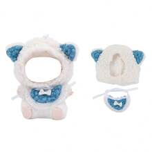 2件套毛衣套装适合17cm娃娃，毛衣套装=帽子+衣服，盲盒娃娃衣服适合1、2、3代娃娃，青少年派对玩具/生日礼物（不含娃娃） - 彩色 - 查看 6