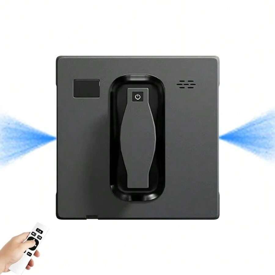 PuRuiKai Smart Window Cleaning Robot – Auto Glass Cleaner With Remote & Edge Detection