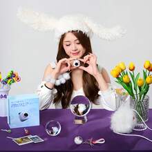 FujiFilm PAL Portable Instant Camera Smart Camera Gift Box Mini Portable Bluetooth Direct Connection APP Hundreds Of Filter Templates + Instant Printing Party Travel Vlog Creative Shooting Succulent Green - Succulent Green - View 7